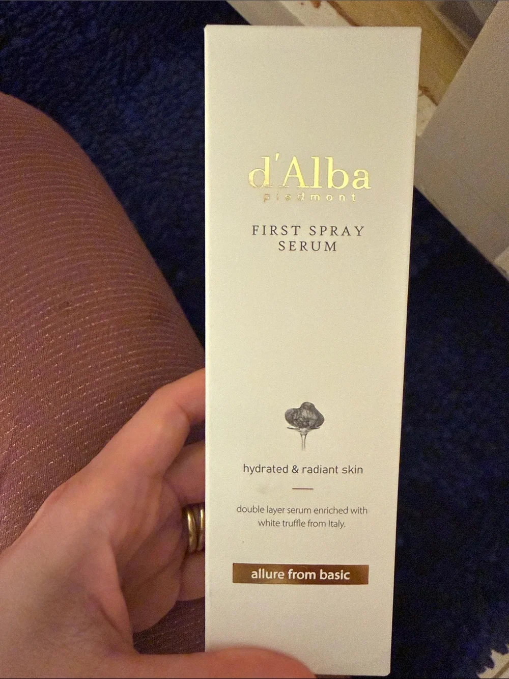 d'Alba First Spray Serum - White Truffle Hydration (White)